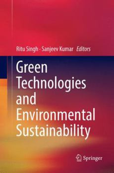 Paperback Green Technologies and Environmental Sustainability Book