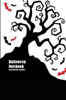 Paperback Halloween Notebook: Notepad workbook 100 Pages Plain Paper Book