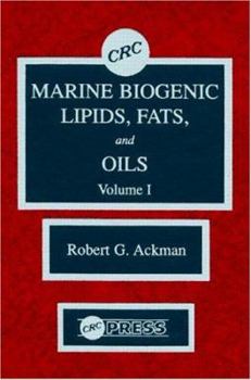 Hardcover Marine Biogenic Lipids, Fats & Oils, Volume I Book