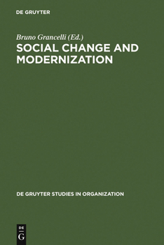 Hardcover Social Change and Modernization Book