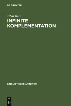 Hardcover Infinite Komplementation [German] Book