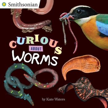 Paperback Curious about Worms Book