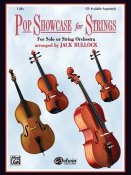 Paperback Pop Showcase for Strings (For Solo or String Orchestra): Cello Book