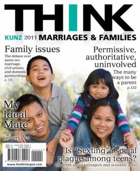 Paperback Think Marriages & Families Book