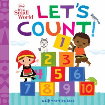Board book Disney It's a Small World Let's Count! Book