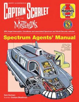 Hardcover Captain Scarlet Manual Book