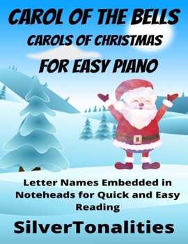 Paperback Carol of the Bells Carols of Christmas for Easy Piano Book