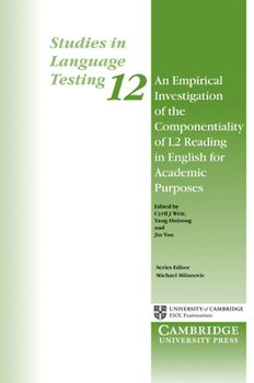 Paperback An Empirical Investigation of the Componentiality of L2 Reading in English for Academic Purposes Book