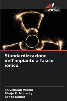 Paperback Standardizzazione dell'impianto a fascio ionico [Italian] Book