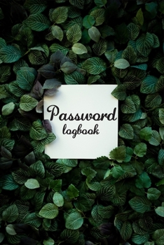 Paperback Password Logbook: Keep and Track Over 400 Username and Password Logbook Book