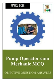Paperback Pump Operator cum Mechanic MCQ Book