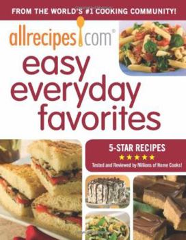Paperback Easy Allrecipes.com Everyday Favorites Book