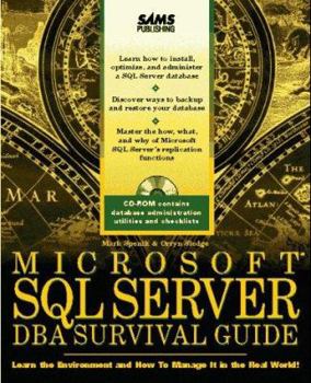 Paperback Microsoft SQL Server DBA Survival Guide with Disk Book