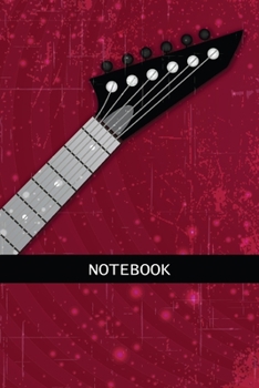 Paperback Notebook: Rock Guitar Party Blank Lined Journal To Write In - Guitarist And Guitar Lover Gift Ideas For Men, Kids & Teens Book