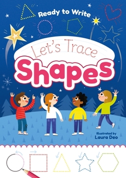 Paperback Ready to Write: Let's Trace Shapes Book