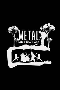 Metal detector: 6x9 metal detector - dotgrid - dot grid paper - notebook - notes