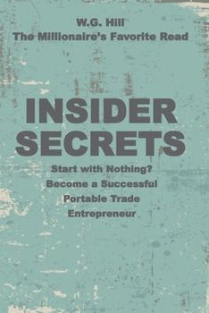 Paperback Insider Secrets: Become a Successful Portable Trade Entrepreneur Book