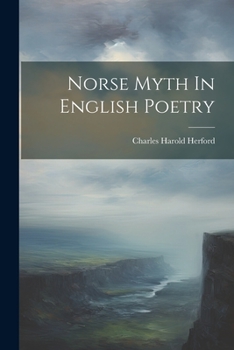 Paperback Norse Myth In English Poetry Book