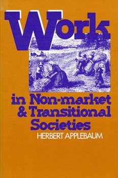 Paperback Work in Non-Market and Transitional Societies Book