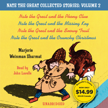 Audio CD Nate the Great Collected Stories: Volume 2: Nate the Great and the Phony Clue; Nate the Great and the Missing Key; Nate the Great and the Snowy Trail; Book