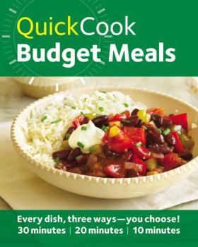 Paperback Quick Cook Budget Meals Book