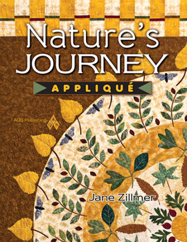Paperback Nature's Journey Applique [With CDROM] Book