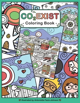 Paperback Co2exist: Coloring Book