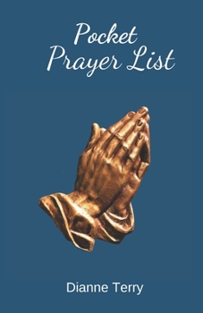 Paperback Pocket Prayer List Book