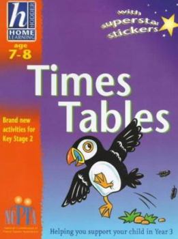 Paperback Hodder Home Learning: Age 7-8 Times Table Book