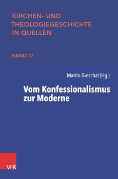 Paperback Vom Konfessionalismus Zur Moderne [German] Book