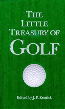 Hardcover The Little Treasury of Golf Book