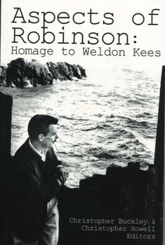 Paperback Aspects of Robinson: Homage to Weldon Kees Book