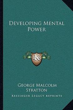 Paperback Developing Mental Power Book