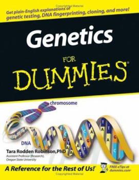 Paperback Genetics for Dummies Book