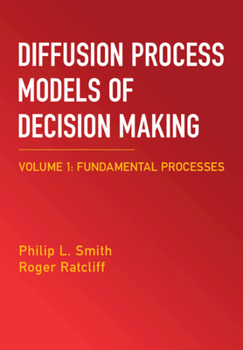 Hardcover Diffusion Process Models of Decision Making Book