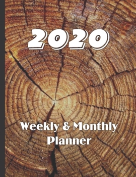 2020 Weekly & Monthly Planner: Large 52 Week,  12 Months Annual Diary Journal for January- December Planning and Scheduling of yearly Activities