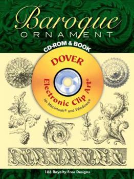 Paperback Baroque Ornament [With CDROM] Book