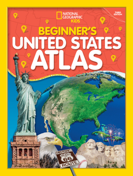 Paperback National Geographic Kids Beginner's U.S. Atlas 2020, 3rd Edition Book