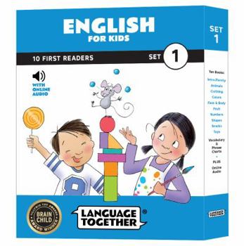 Language Together English for Kids: 10 Books with Online Audio (Language Learning Picture Story Books) Set 1
