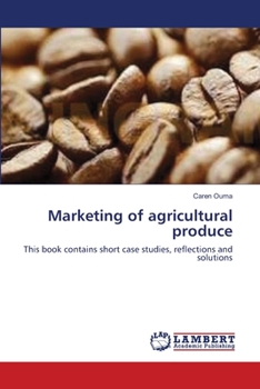 Paperback Marketing of agricultural produce Book