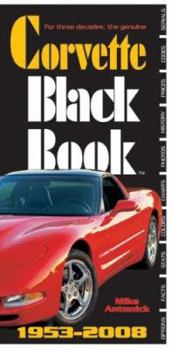 Paperback Corvette Black Book 1953-2008 Book