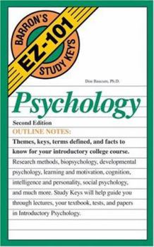 Paperback Ez-101 Psychology Book