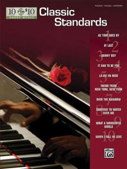 Paperback Classic Standards: 10 for $10 Sheet Music Series Book