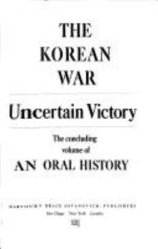 Hardcover The Korean War: An Oral History Book