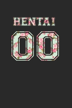 Paperback Hentai 00 Funny Floral Print 120 Page Notebook Lined Journal Book