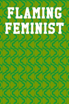 Flaming Feminist: Blank Ukelele Tab Notebook 6”x9” 120 Pages