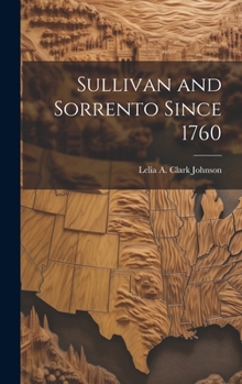 Hardcover Sullivan and Sorrento Since 1760 Book