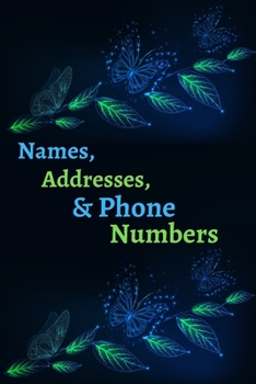 Paperback Names, Addresses, & Phone Numbers: Address Book With Alphabet Index ( Small Tabbed Address Book ). Book