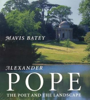 Hardcover Alexander Pope: Poetry and Landscape Book