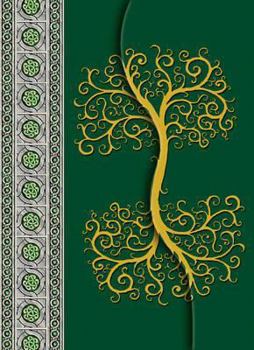 Hardcover Celtic Tree Desk Notebook Book